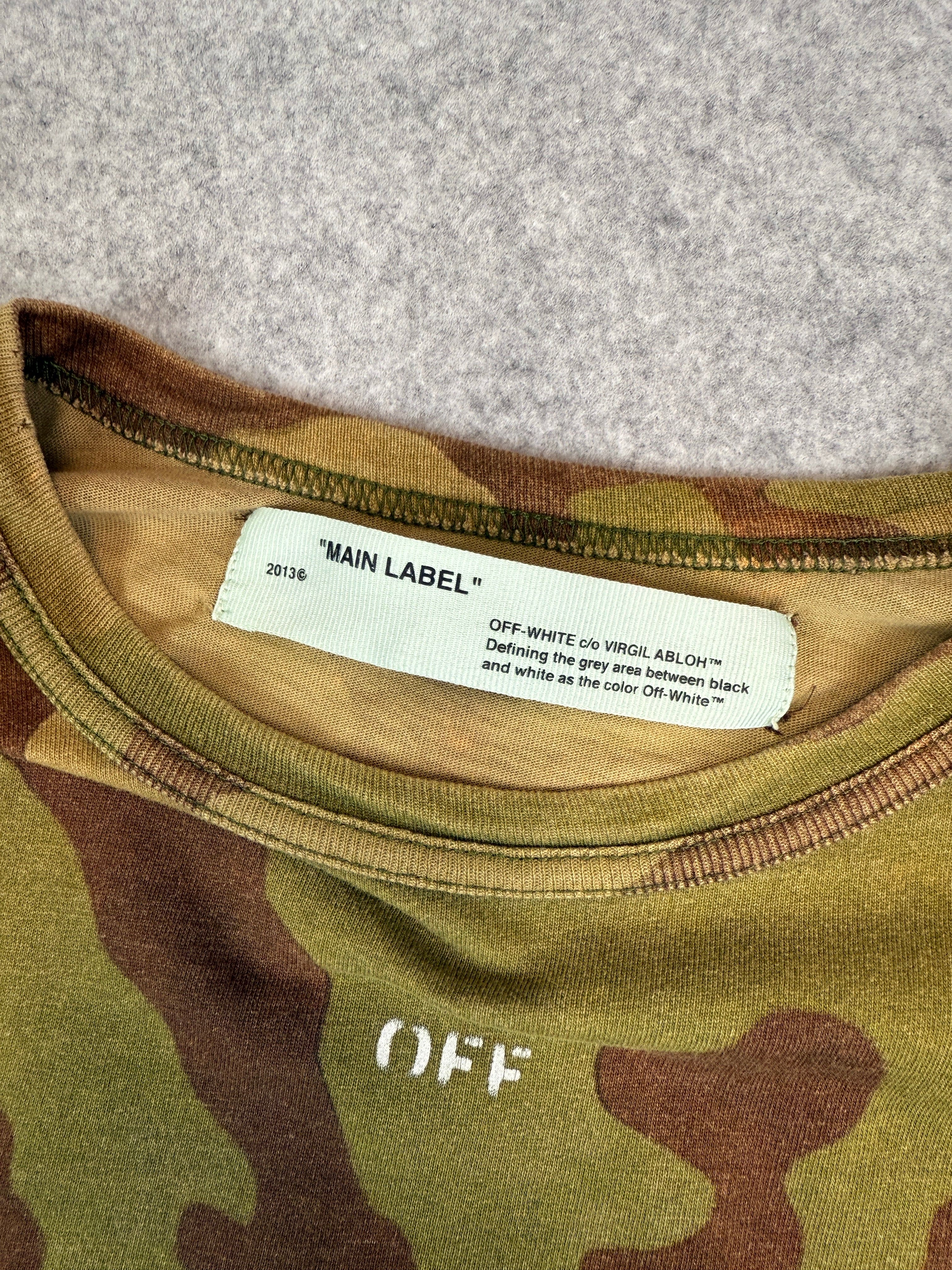 Off-White Temperature Tee Camo (USED)