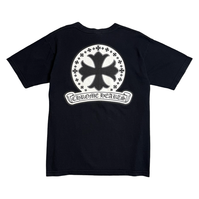 Vintage Chrome Hearts Cross Stamp Pocket Tee Black | Vitnage Clothing Store Canada