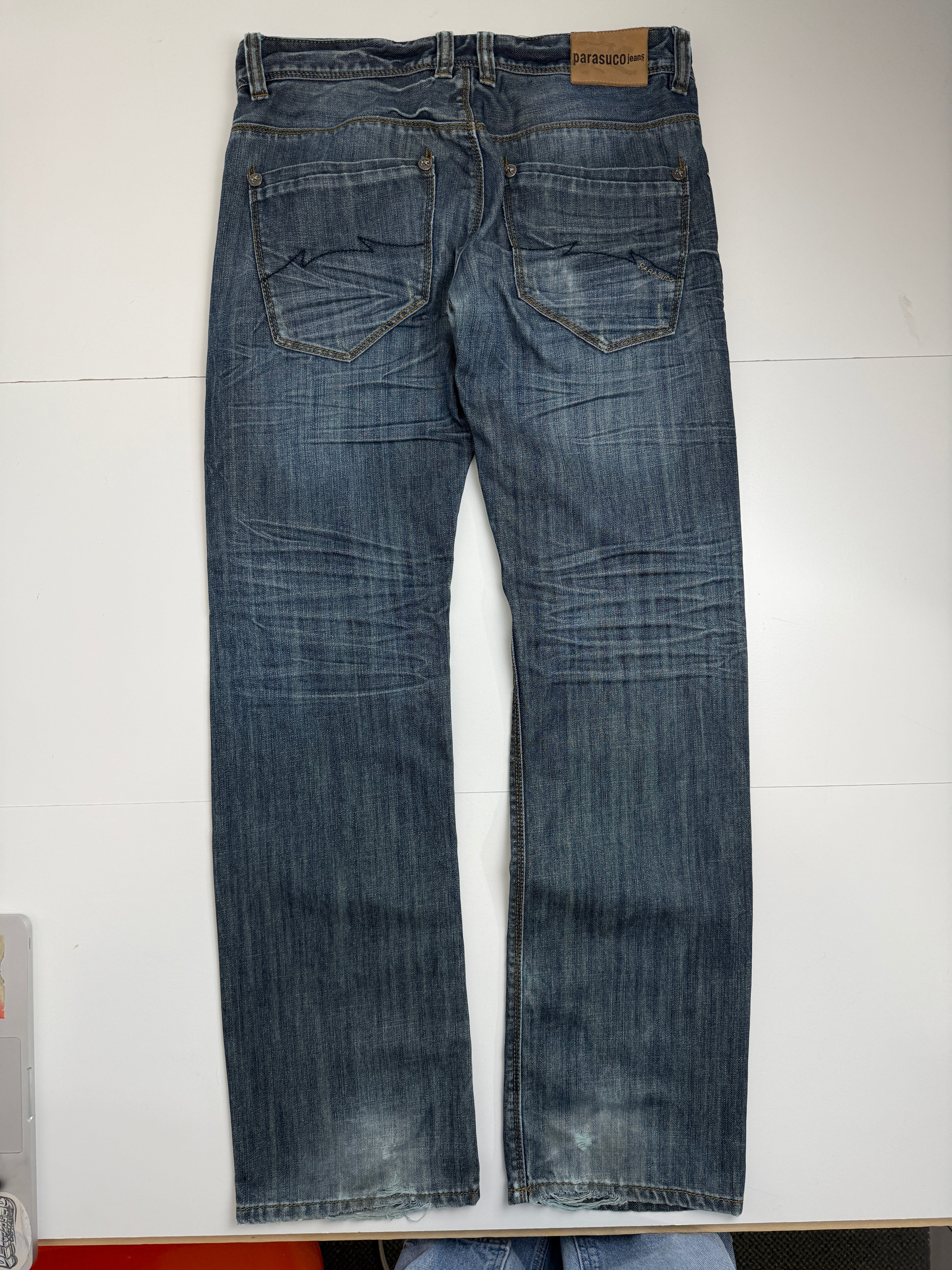 Parasuco Wrinkled Denim Pants