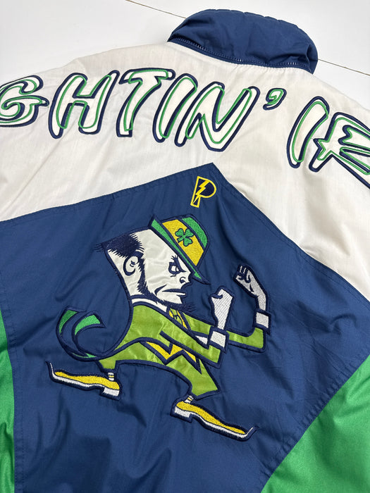 Vintage Notre Dame Fighting Irish Pro Player Insulated Jacket | Vitnage Clothing Store Canada