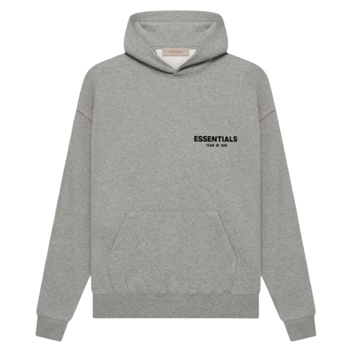 Fear of God Essentials Hoodie Dark Oatmeal | Vintage Clothing Store Canada