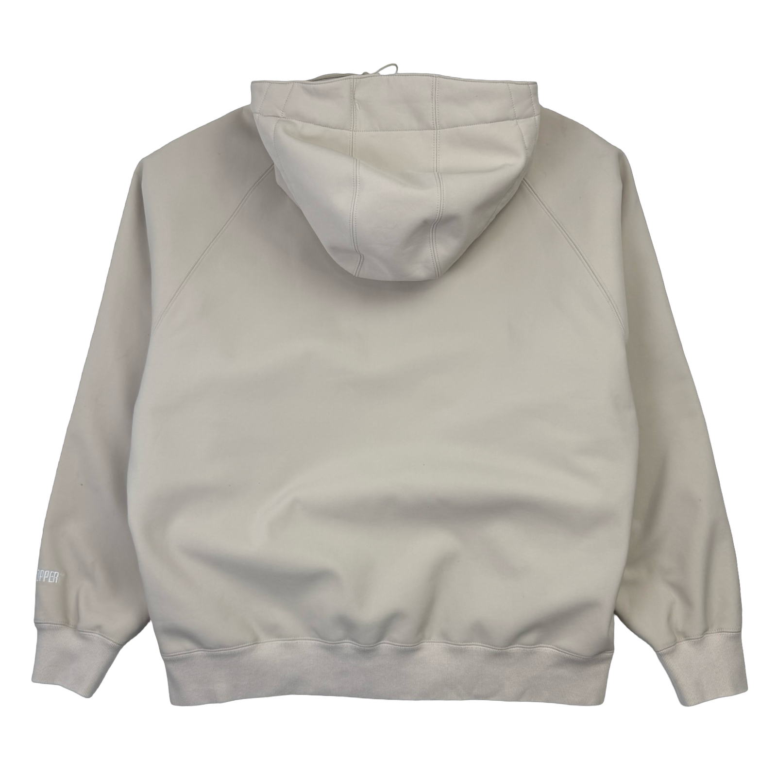 Supreme Windstopper Zip Up Hooded Sweatshirt Cream (USED)