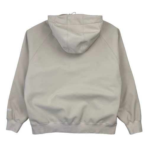 Supreme Windstopper Zip Up Hooded Sweatshirt Cream (USED) | Vintage Clothing Store Canada
