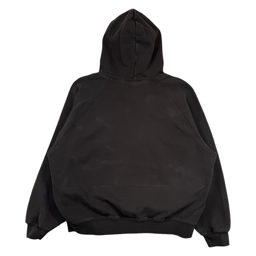 Essentials Fear Of God 1977 Hoodie Off Black (USED) | Vintage Clothing Store Canada
