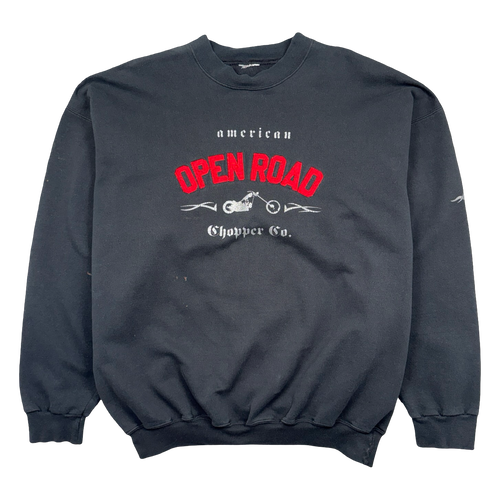 Vintage Orange County Choppers Crewneck Black | Vintage Clothing Store Canada
