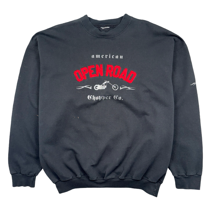 Vintage Orange County Choppers Crewneck Black | Vitnage Clothing Store Canada