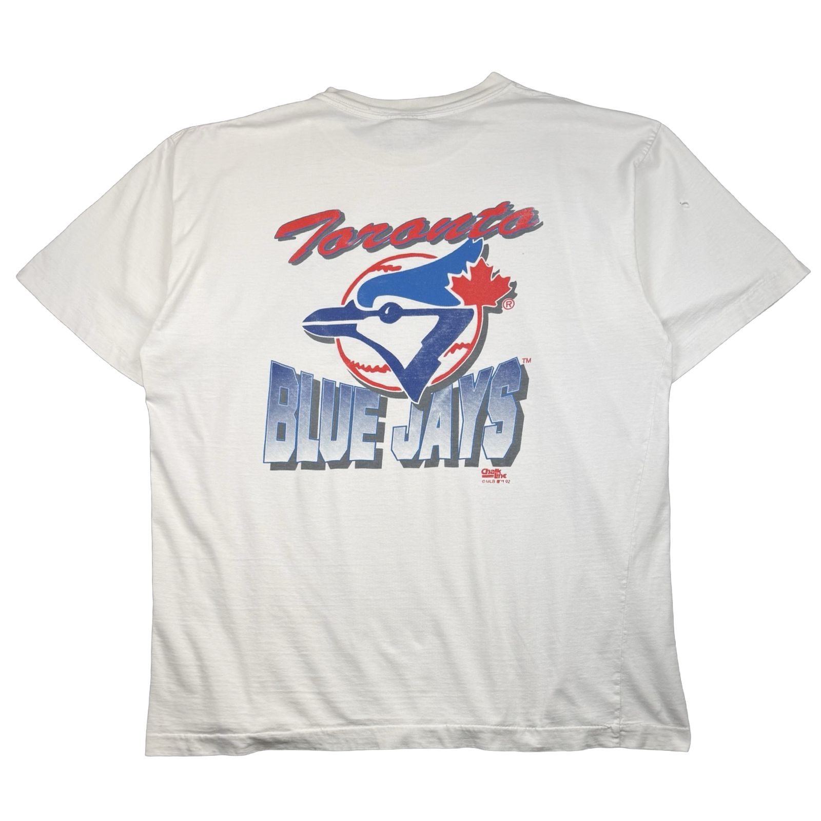 Vintage 1992 Chalkline Toronto Blue Jays Tee White