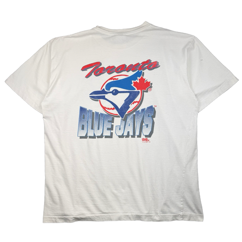 Vintage 1992 Chalkline Toronto Blue Jays Tee White