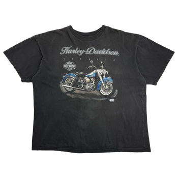 Vintage Harley Davidson Classic Thunder Road Tee Black