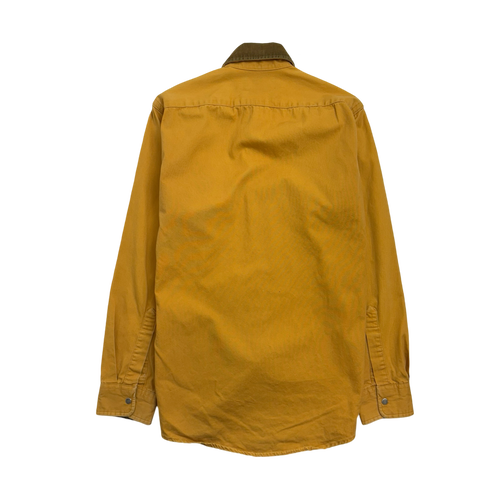 (S) Vintage L.L Bean Button Up Golden Yellow | Vintage Clothing Store Canada