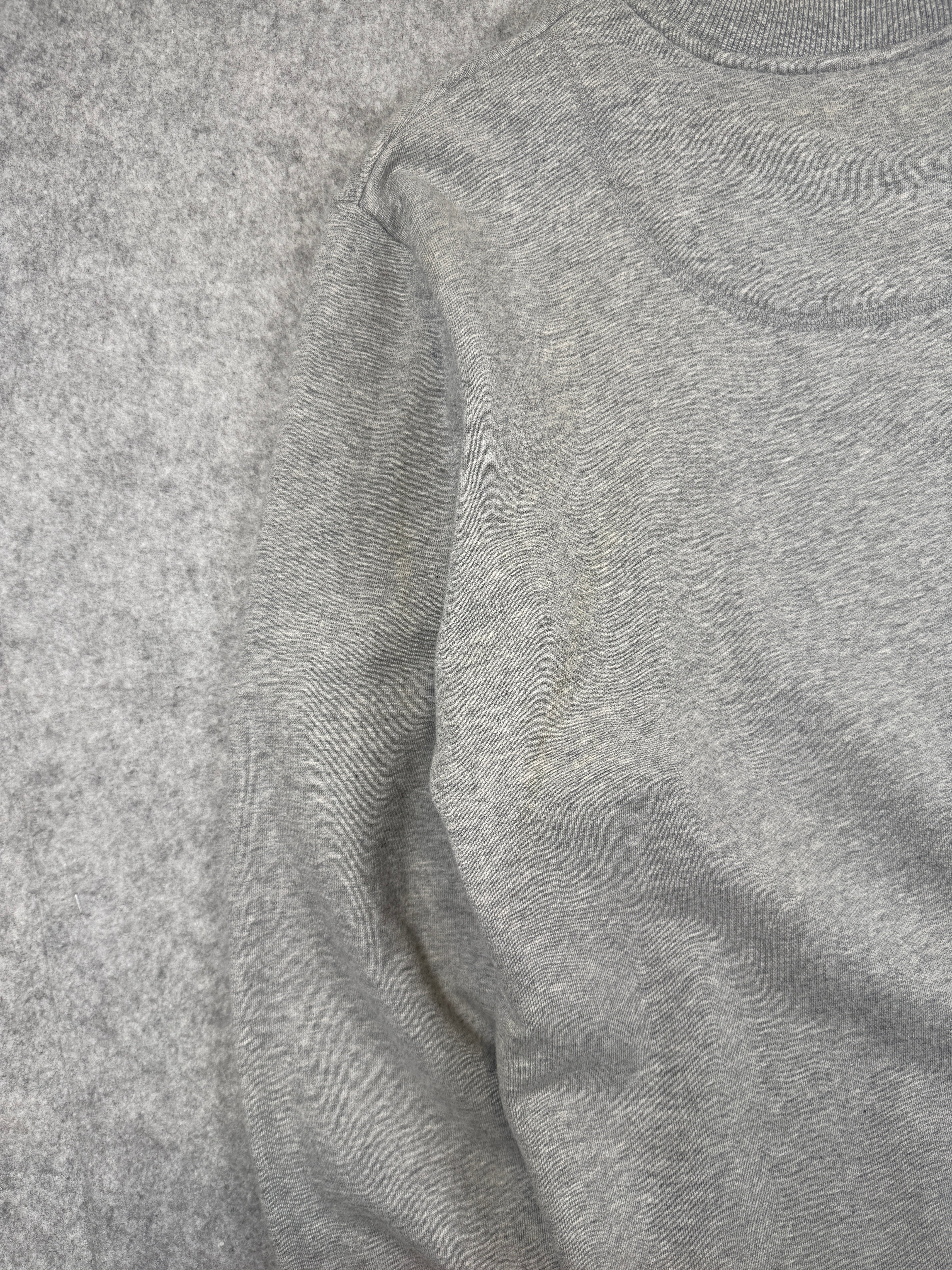 Moose Knuckles Trippy Logo Crewneck Grey (USED)