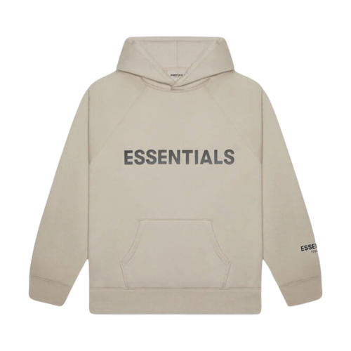 Fear Of God Essentials Pullover Hoodie Applique Logo 'Olive' | Vintage Clothing Store Canada