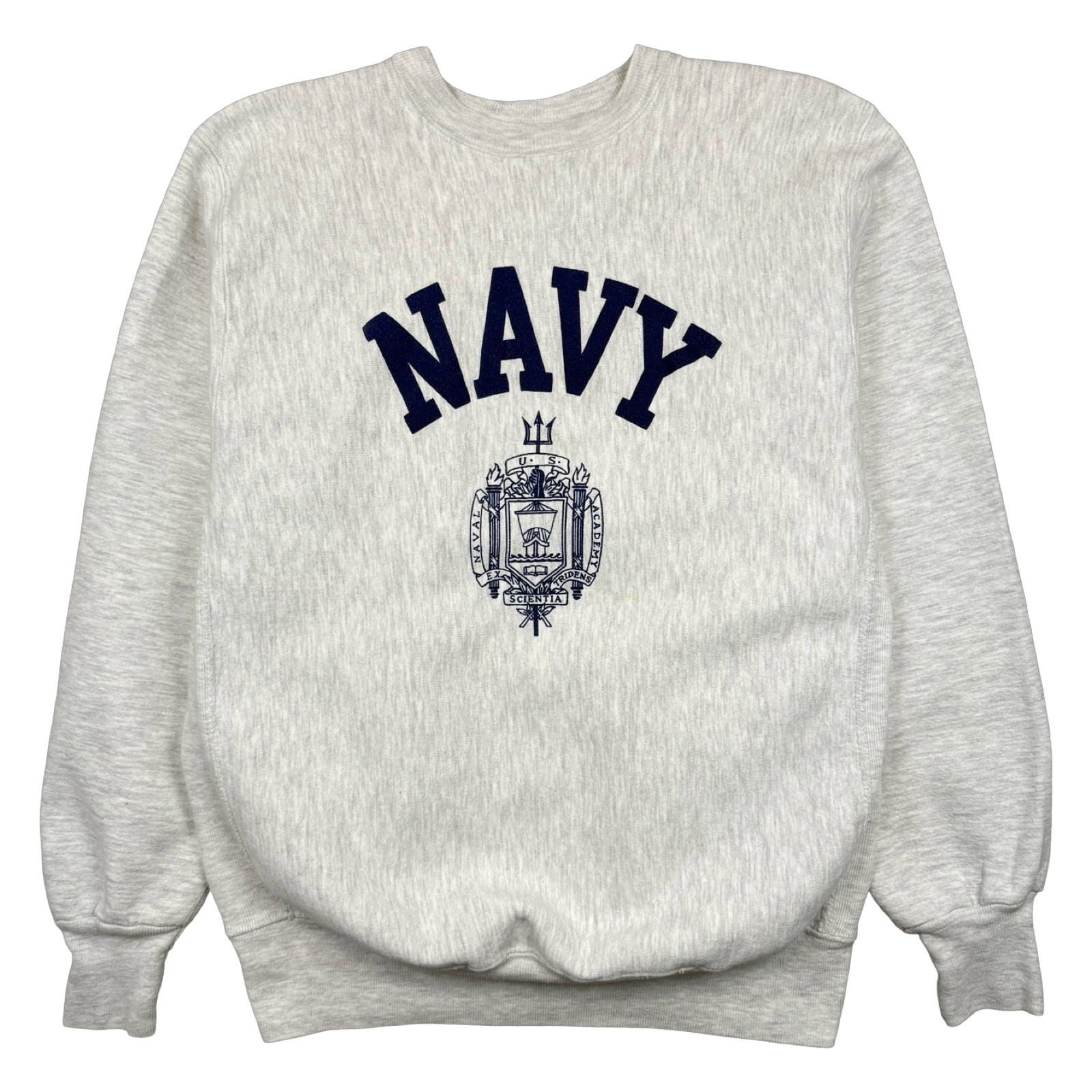 Vintage US Navy Crewneck Light Grey