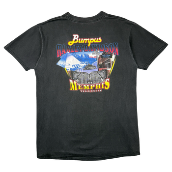 Vintage Harley Davidson Bumpus Memphis Tee Black