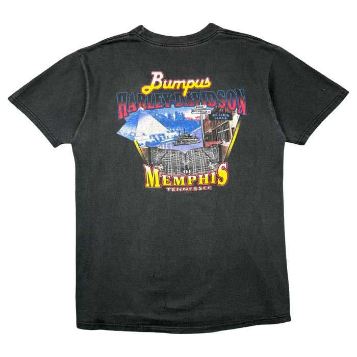 Vintage Harley Davidson Bumpus Memphis Tee Black | Vitnage Clothing Store Canada
