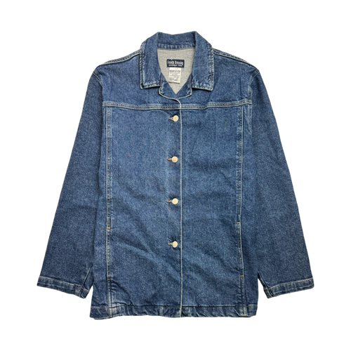 (M) Vintage 90s French Dressing Denim Button Up Jacket | Vintage Clothing Store Canada