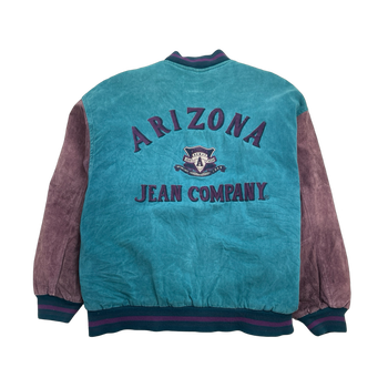 (L) Vintage Arizona Jean Company Jacket Aqua