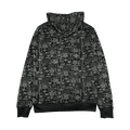 Stussy Paisley Thermal Zip-Up Hoodie Navy (USED)