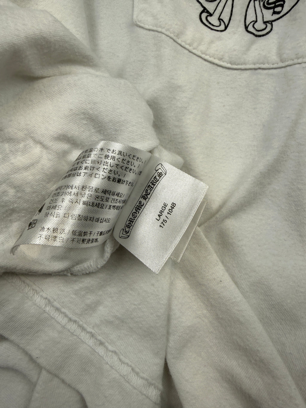 Chrome Hearts Horseshoe Pocket Tee White