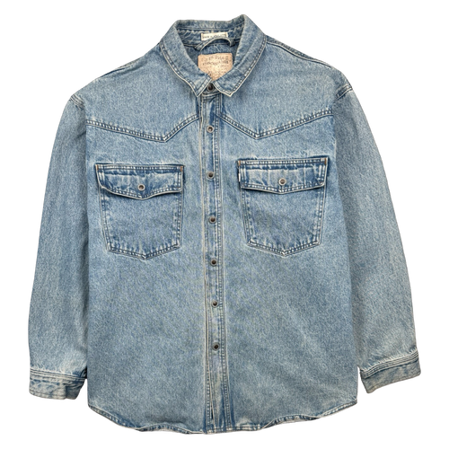 Vintage Levi's Silver Tab Button Up L/S Shirt Denim | Vintage Clothing Store Canada