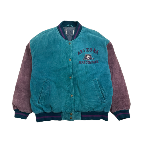 (L) Vintage Arizona Jean Company Jacket Aqua | Vintage Clothing Store Canada