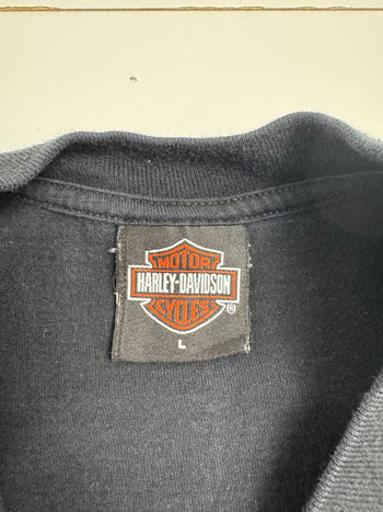Vintage '05 Barnett Harley Davidson Tee Black
