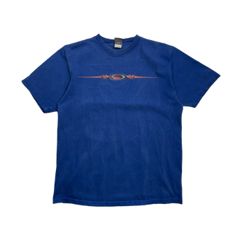 Vintage Oakley Software Logo Tee Blue