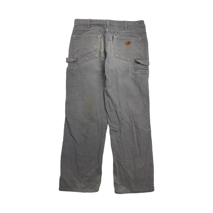 Vintage Carhartt Carpenter Pants Grey | Vitnage Clothing Store Canada