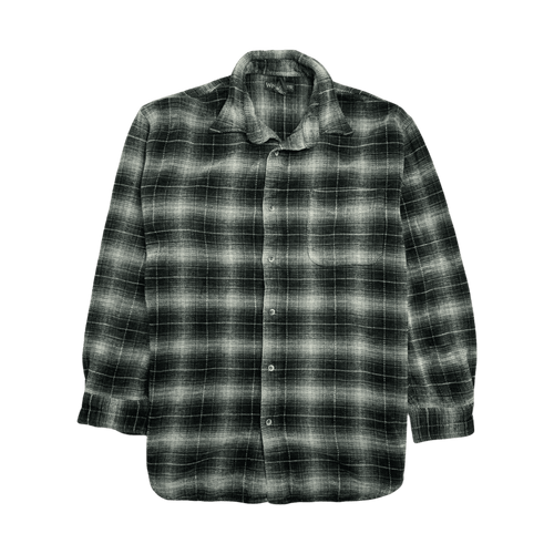 (L) Vintage Windriver Button-Up Flannel Green | Vintage Clothing Store Canada