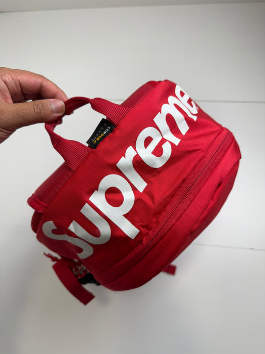 Supreme 210 Denier Cordura Backpack Red (USED) | Vitnage Clothing Store Canada