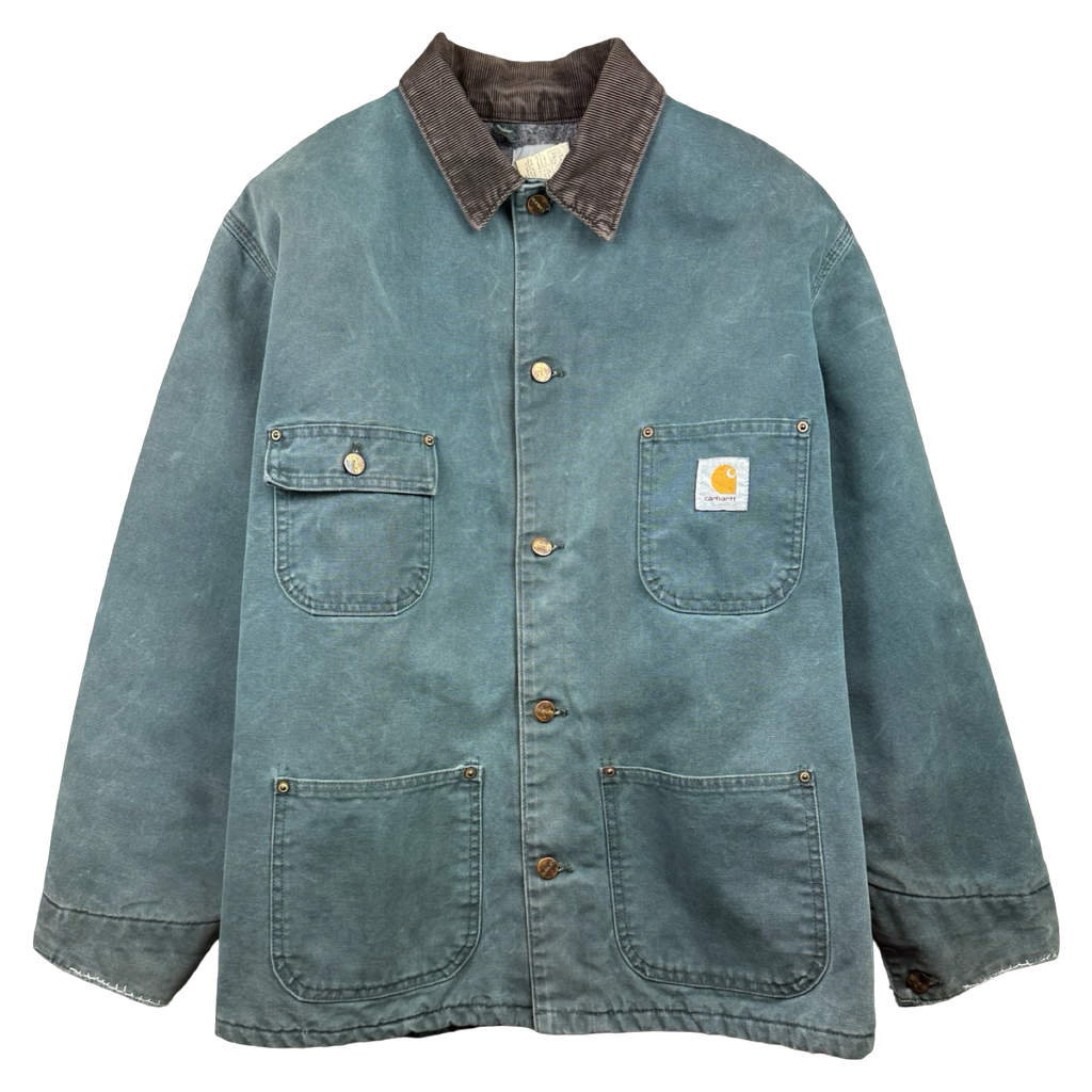 Vintage Carhartt Chore Jacket Green