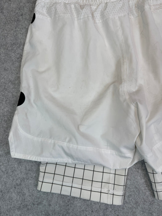 Off-White x Nike Shorts White Grid (USED) | Vitnage Clothing Store Canada