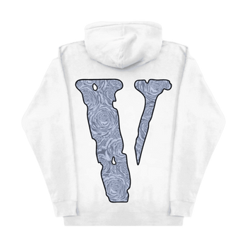 Vlone x Pop Smoke The Woo Hoodie White