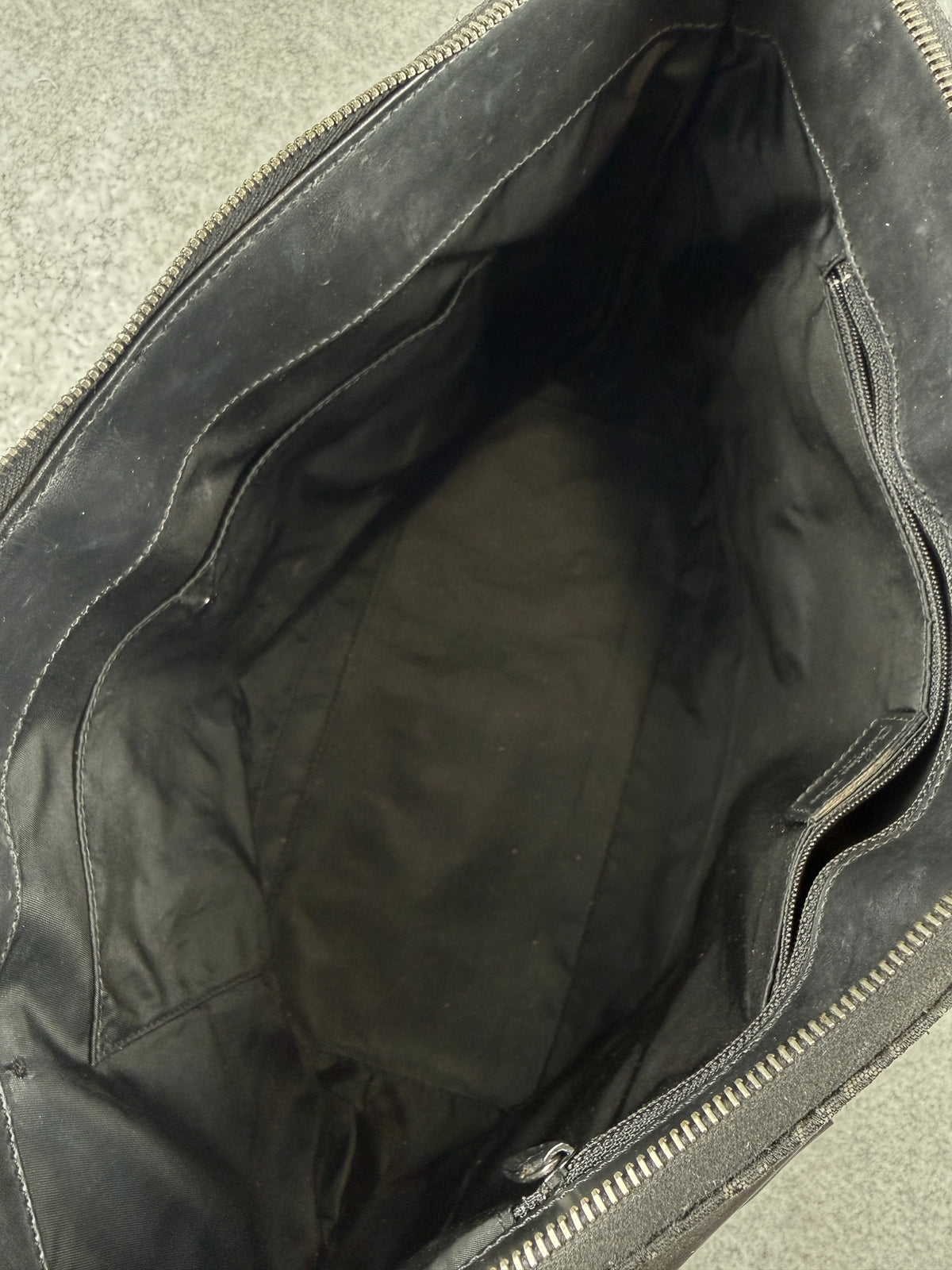Vintage Dior Street Chic Tote Trotter Bag Black