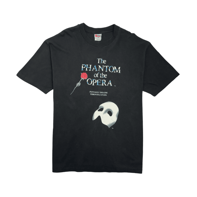 (XL) Vintage The Phantom of the Opera Tee Black