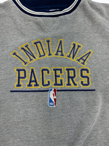 (XXL) Vintage 90s Indiana Pacers Sweatshirt Grey