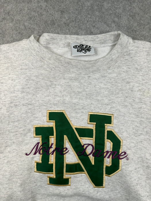 Vintage Notre Dame Sweatshirt Grey | Vitnage Clothing Store Canada