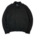 Vintage Polo Ralph Lauren Quilt Lined Zip Up Jacket Black