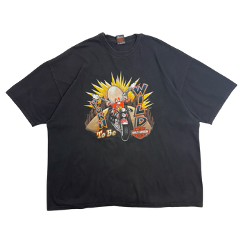 Vintage 2000 Harley Davidson Born to be Wild Tee Black