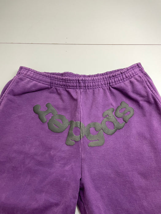 Sp5der Sweatpants 'Dark Purple' | Vitnage Clothing Store Canada