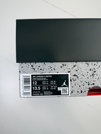 Air Jordan 4 Retro White Cement 2025 (USED)