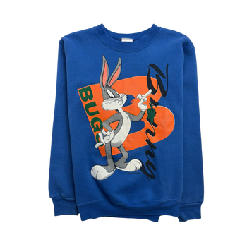 Vintage 90s Bugs Bunny Sweatshirt Blue