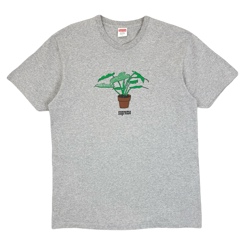 Supreme Plant Tee Heather Grey (USED) | Vintage Clothing Store Canada