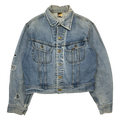 Vintage Lee Distressed Denim Jacket