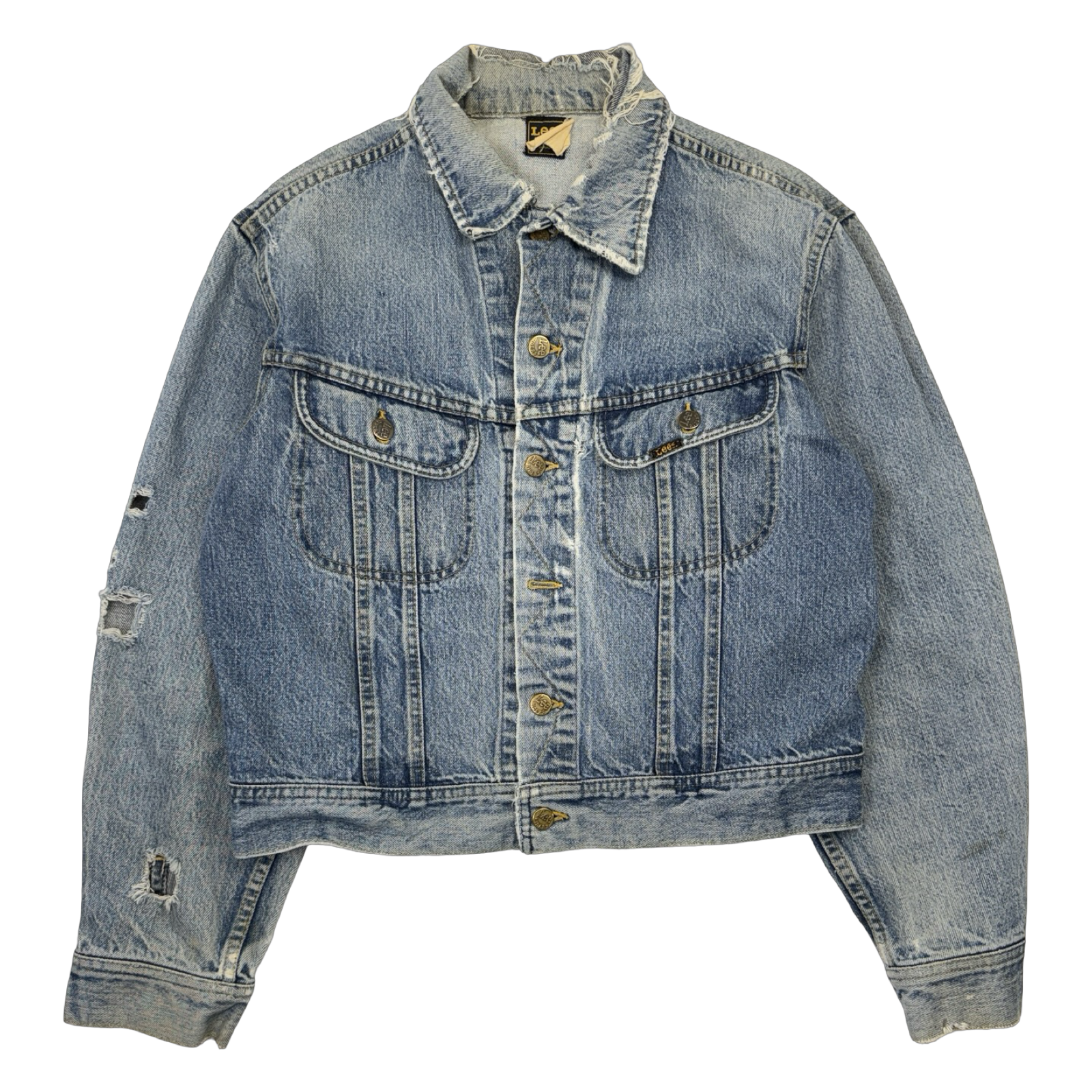 Vintage Lee Distressed Denim Jacket