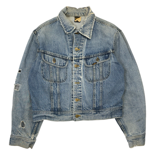 Vintage Lee Distressed Denim Jacket | Vintage Clothing Store Canada