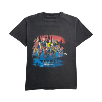 Vintage 90s Titan A.E Movie Tee Black