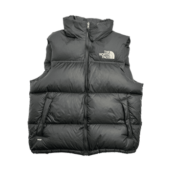 (L) The North Face Retro Nuptse 700 Vest Black