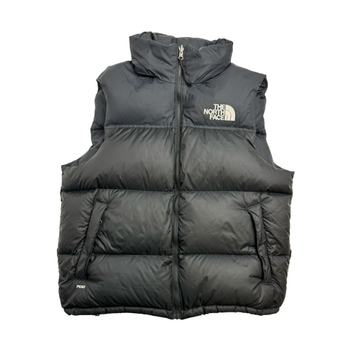 (L) The North Face Retro Nuptse 700 Vest Black | Vintage Clothing Store Canada