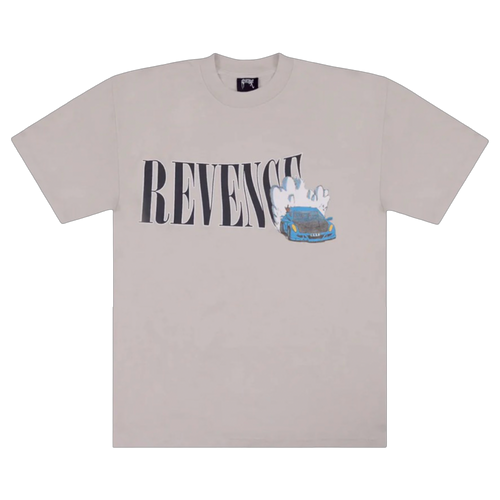 Revenge Juicewrld Burnout Tee Cement | Vintage Clothing Store Canada